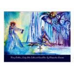 REY ARTURO, SEÑORA OF THE LAKE Y EXCALIBUR POSTALES