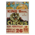 Rey Bros. Circo Tarjetón