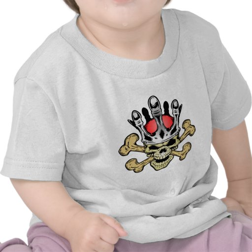 Rey Color de 338 cráneos Camiseta