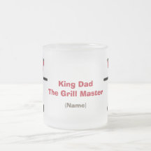 Rey Dad The Grill Master Tazas