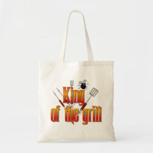 Rey de la parrilla bolsa de mano