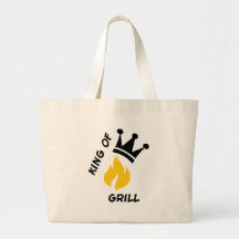 Rey de la parrilla bolsas de mano