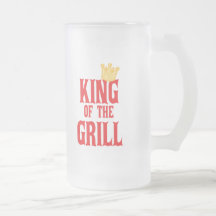 Rey de la parrilla taza de café