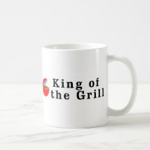 Rey de la parrilla tazas