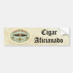 Rey de los amantes del cigarro del humo pegatina de parachoque