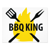 Rey del Bbq con el icono de la llama Comunicados Personales