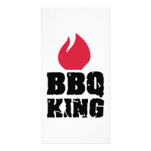Rey del Bbq Tarjetas Fotográficas