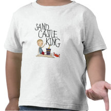 REY DEL CASTILLO DE LA ARENA CAMISETAS