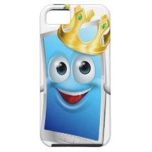 Rey del dibujo animado del teléfono móvil iPhone 5 Case-Mate cárcasas