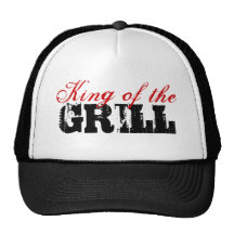 Rey del gorra de la parrilla