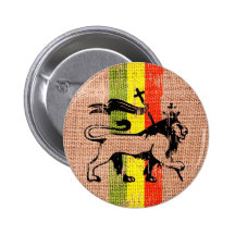 Rey del león del reggae pins