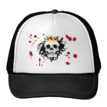 REY ESQUELÉTICO casquillo Gorras