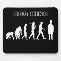 Rey Evolution del Bbq de los amos de la parrilla q Alfombrilla De Raton