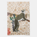 Rey Jullian Golden Damask Towel Toallas