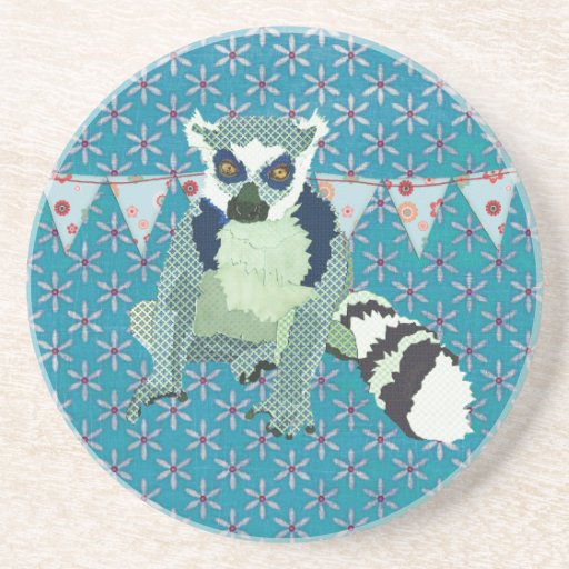 Rey Jullian Indigo Floral   Coaster Posavasos Manualidades