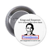 ¿Rey Obama? Pins