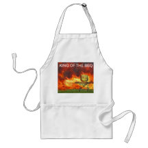 REY OF THE BBQ APRON DELANTAL