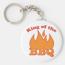 Rey Of The BBQ Llaveros Personalizados