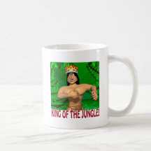Rey Of The Jungle Tazas De Café