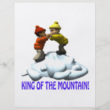 Rey Of The Mountain Flyer Personalizado