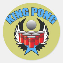Rey Pong 3 - cerveza Pong Etiqueta