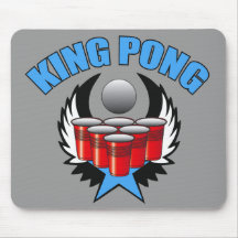Rey Pong 3 - cerveza Pong Tapetes De Raton