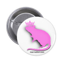 Rey Rat Button Pins