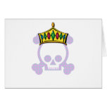 Rey Skull de la reina Tarjeton