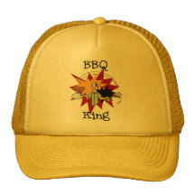 Rey T-shirts y regalos del Bbq Gorras De Camionero