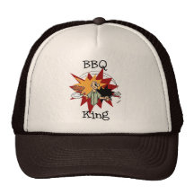 Rey T-shirts y regalos del Bbq Gorros Bordados