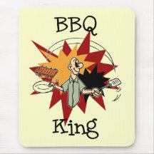 Rey T-shirts y regalos del Bbq Tapete De Raton