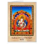 Rey tibetano fresco Bodhisattva del dragón del tha Tarjeta