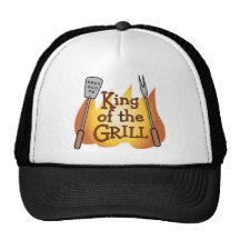 Rey Trucker Hat del Bbq Gorros