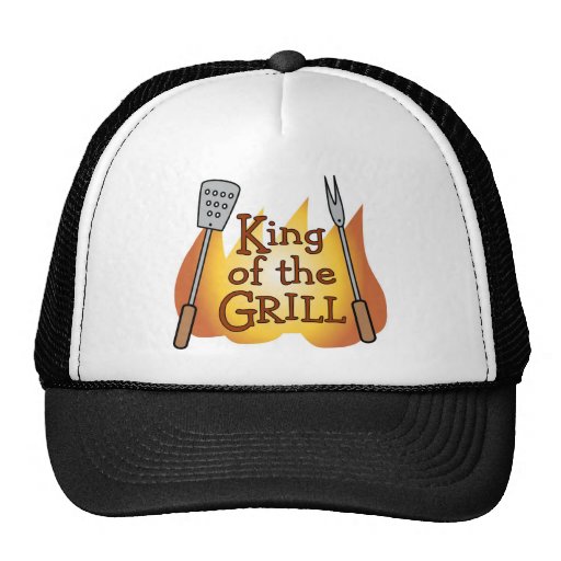 Rey Trucker Hat del Bbq Gorros