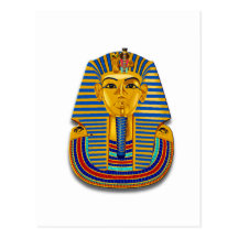 Rey Tut Mask Postales