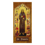 "Rezo de St Francis de Assisi " Tarjeta Publicitaria Personalizada