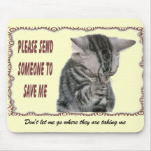Rezo Mousepad del gatito Alfombrilla De Ratón