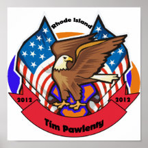 Rhode Island 2012 para Tim Pawlenty Impresiones
