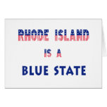 Rhode Island es un estado azul Felicitaciones