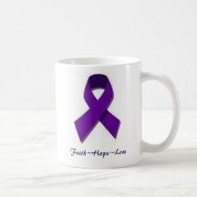 ribbon2, Faith~Hope~Love Taza De Café