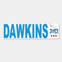 Richard Dawkins Bumpersticker Etiqueta De Parachoque