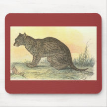 Richard Lydekker - gato de la pesca Tapetes De Raton