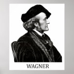Richard Wagner, negro Posters