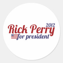 Rick Perry 2012 Pegatinas