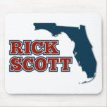 Rick Scott para la Florida Tapete De Ratón
