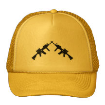 Rifles cruzados gorra