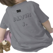 RINOCERONTE I AINT LA UNA CAMISETA del BEBÉ por AL