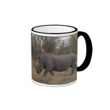 Rinoceronte surafricano tazas de café