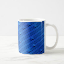 Río azul taza