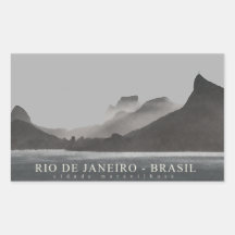 Río de Janeiro, el Brasil Rectangular Altavoz